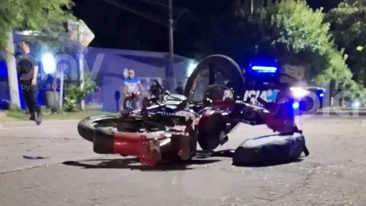 Personal policial trabajó en la esquina donde ocurrió el choque en Esperanza