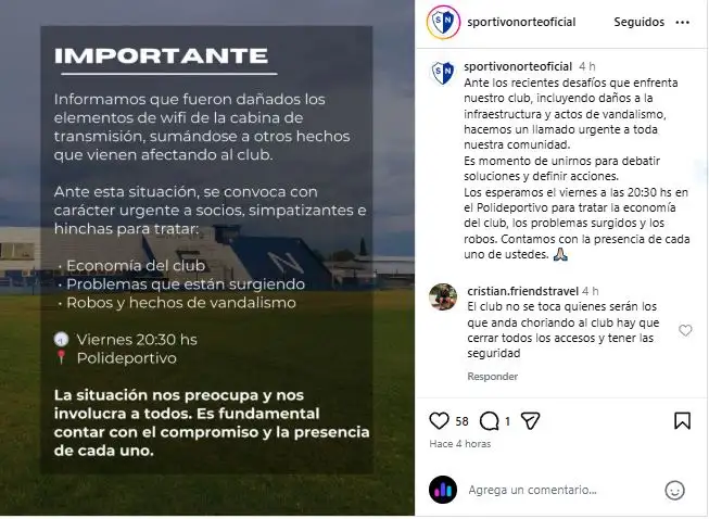club sportivo norte