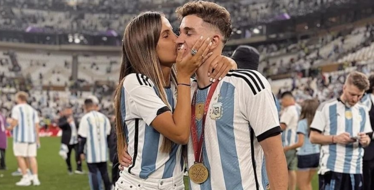 ¿Fin del romance?: Julián Álvarez dejó de seguir a su novia en Instagram