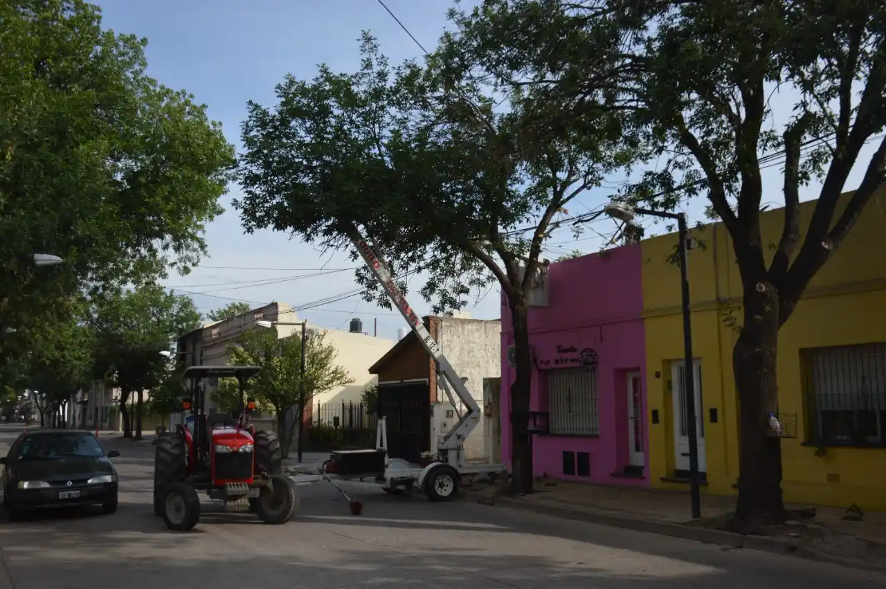 El área de Espacios Públicos no detiene su ritmo de trabajo en Venado Tuerto