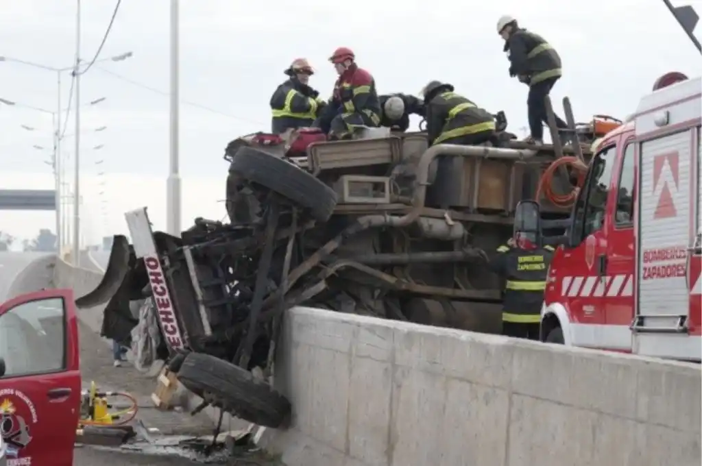 Impactante choque en Av. Circunvalación