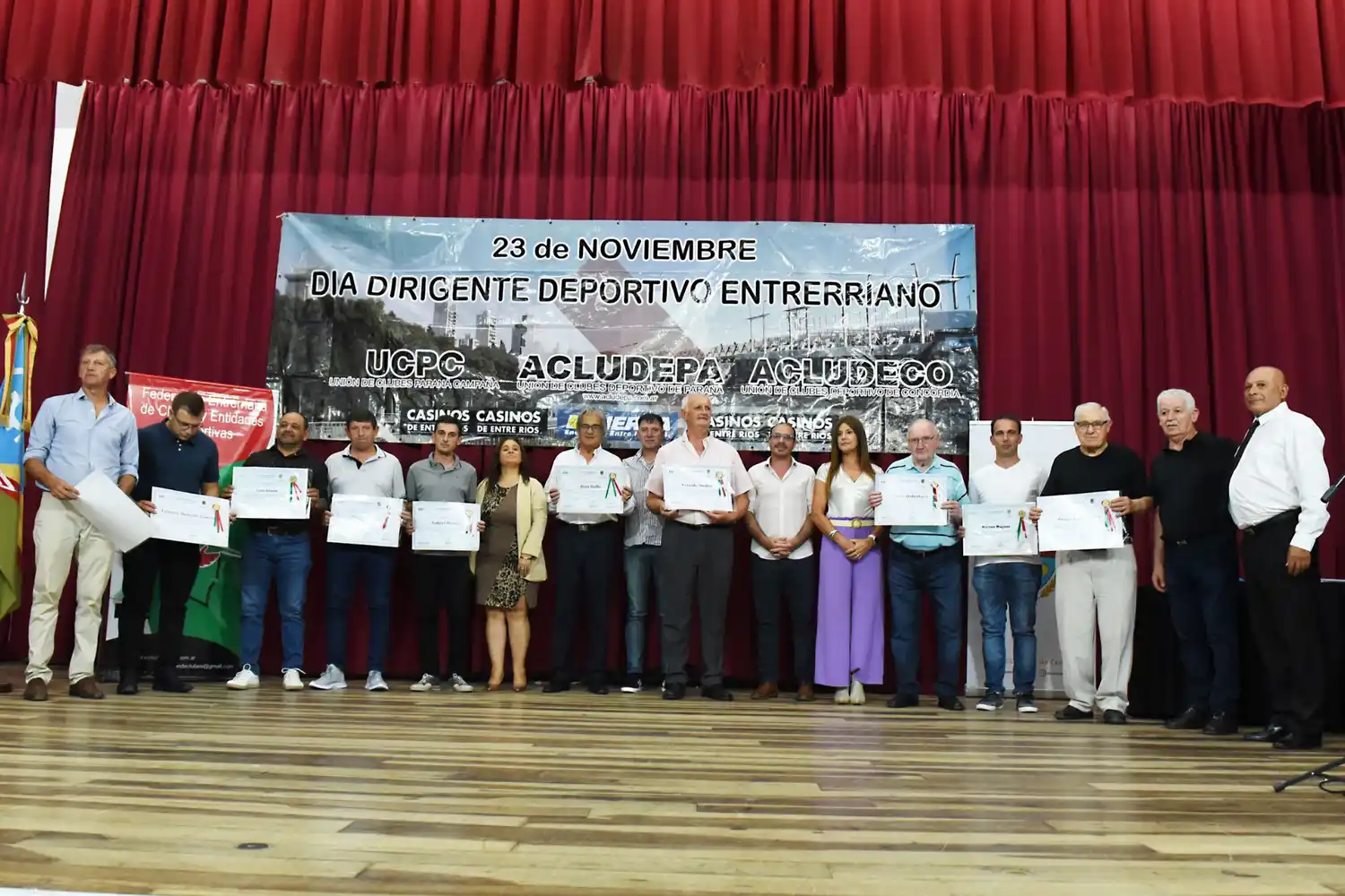 Emotivo y muy concurrido encuentro de la Federación de Clubes