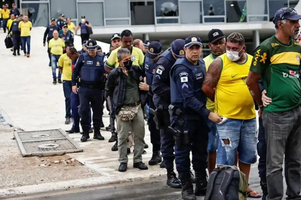 Identificaron a los responsables de trasladar a los manifestantes hasta Brasilia