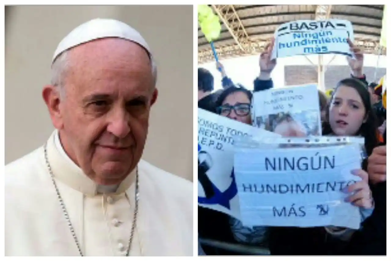 El Papa Francisco envió una carta a familiares del "Repunte", el pesquero hundido de Mar del Plata