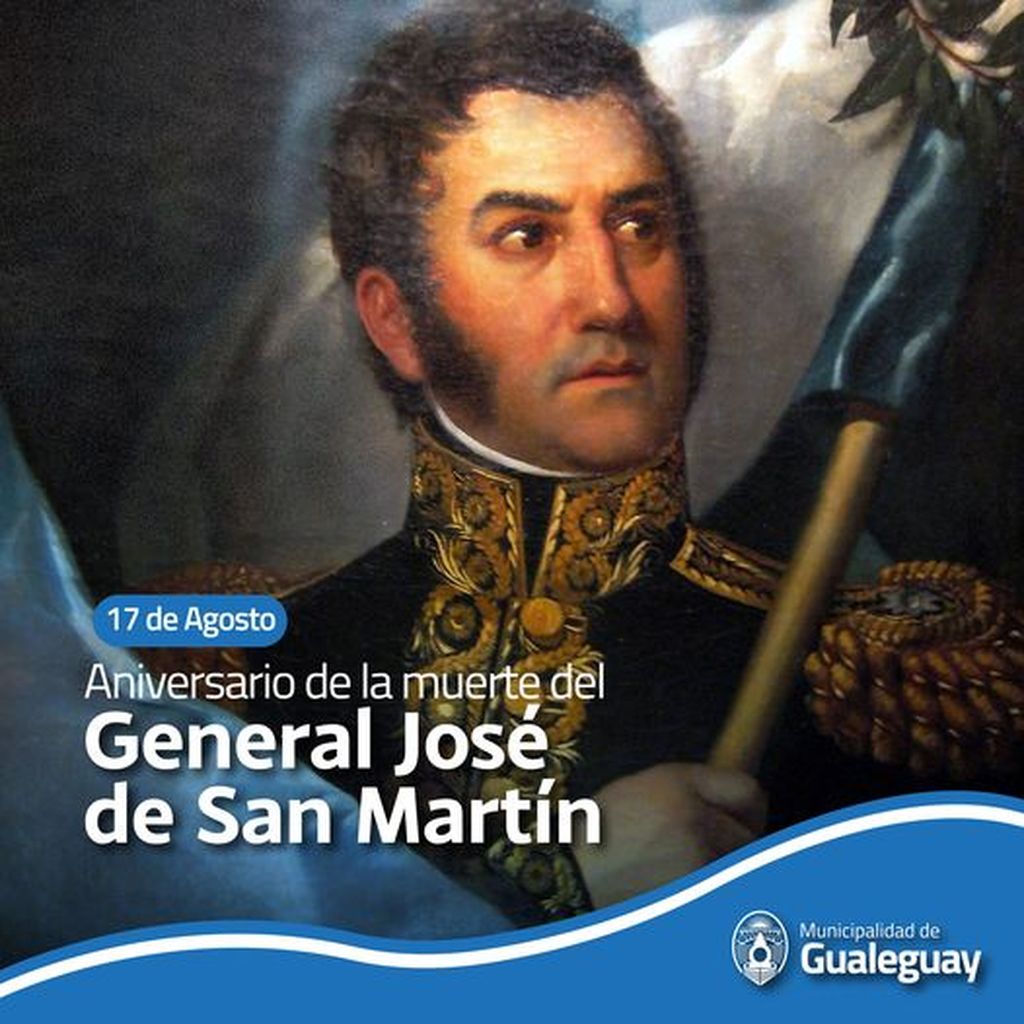 Acto por el 174º aniversario del fallecimiento del General San Martín ...