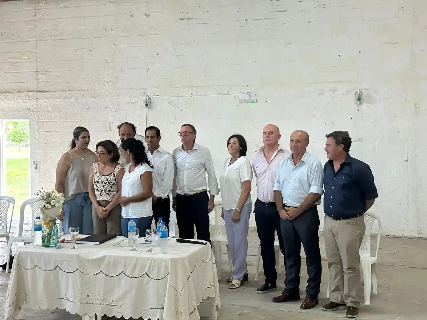 Lazo ya tiene sus autoridades: juraron y comenzó formalmente la etapa comunal