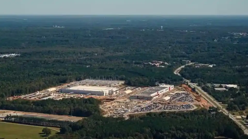 Se están construyendo grandes centros de datos en todo el estado de Georgia