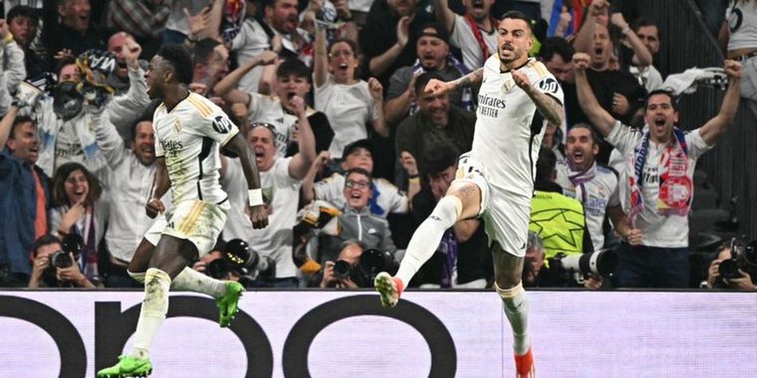 Joselu se vistió de héroe y metió los dos goles para que el Merengue llegue a una nueva final.