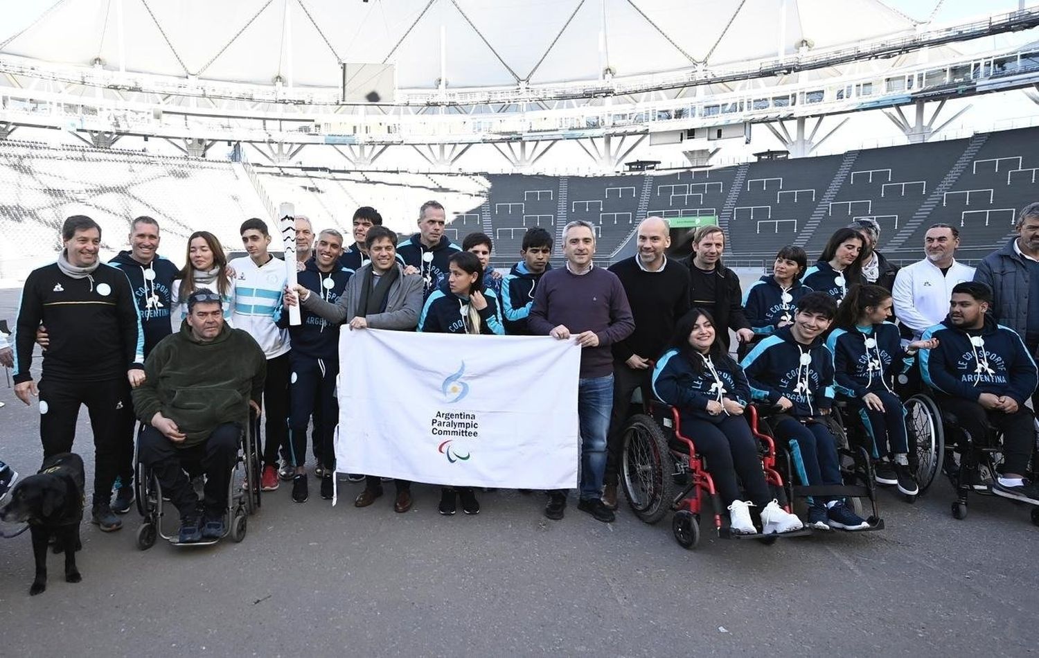 El encuentro en el Estadio Único Diego Armando Maradona en La Plata.