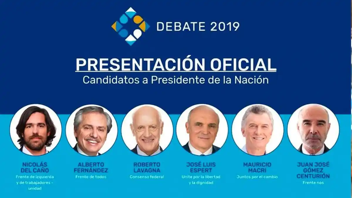 Debate Presidencial: estos son los ejes del primer debate presidencial