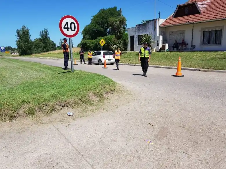 Presencia policial en la calle