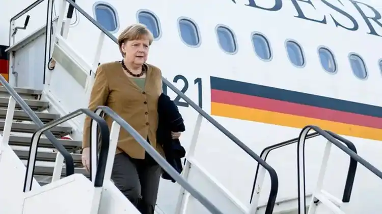 Llegó Ángela Merkel a Buenos Aires