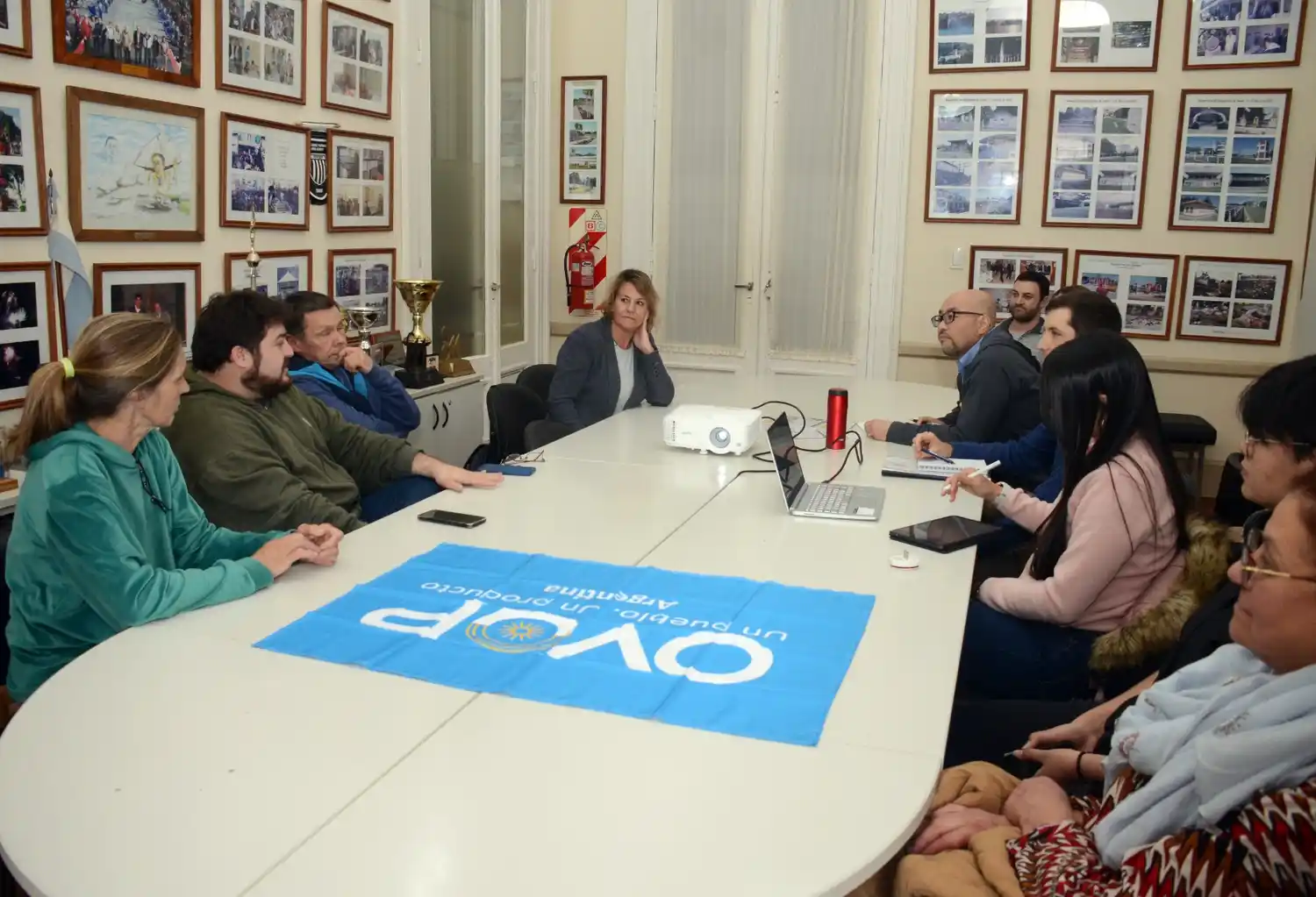 Tandil recibió la visita de expertos del proyecto OVOP