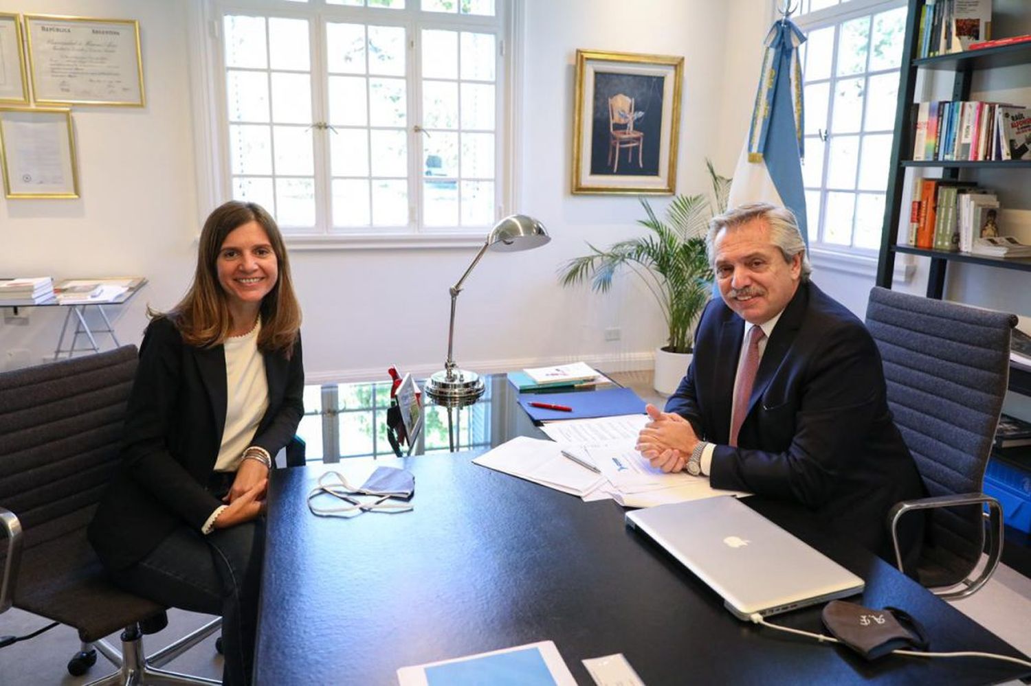 El Presidente designó a Fernanda Raverta al frente de la Anses
