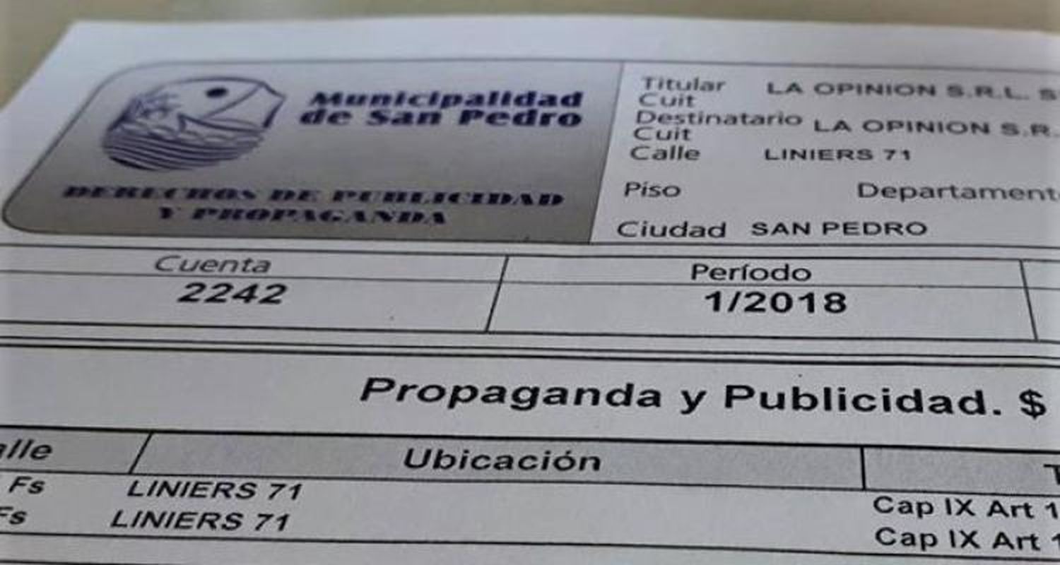 Tasa de cartelería: los comercios con seguridad e higiene al día tendrán 10 % de descuento