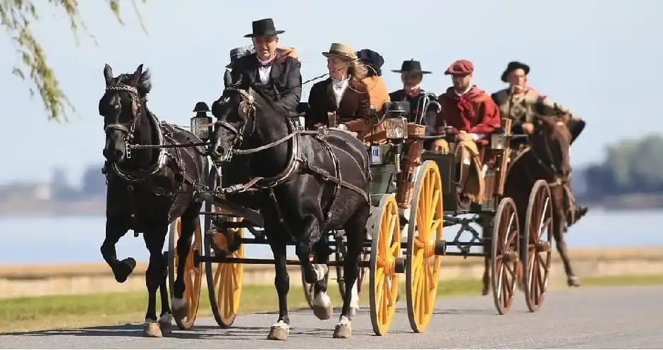 La gran fiesta del caballo y el carruaje tiene una amplia actividad en Chascomús
