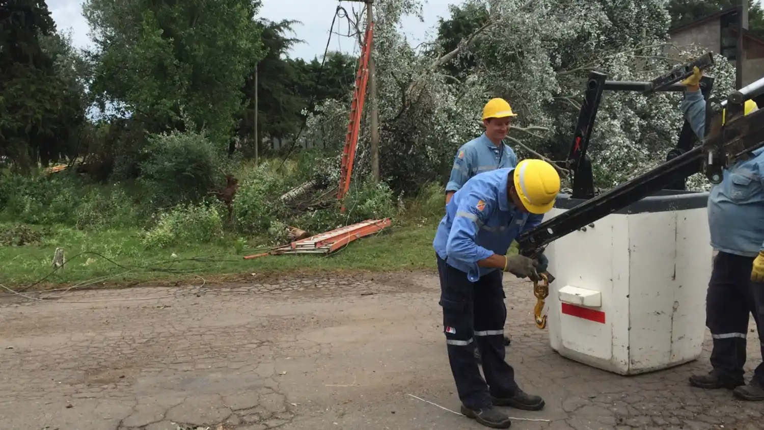 Tras el temporal, la EPE atiende los daños