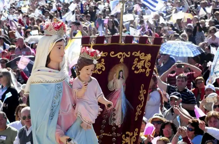 Cómo será el cronograma de las fiestas patronales en honor a la Virgen del Rosario