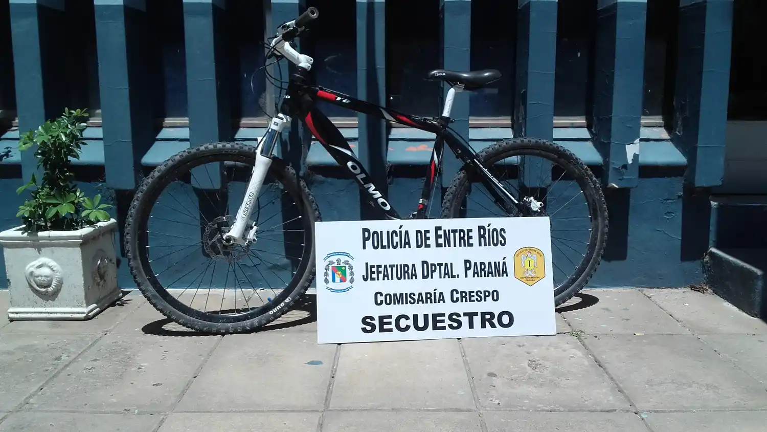 Sustraen bicicleta