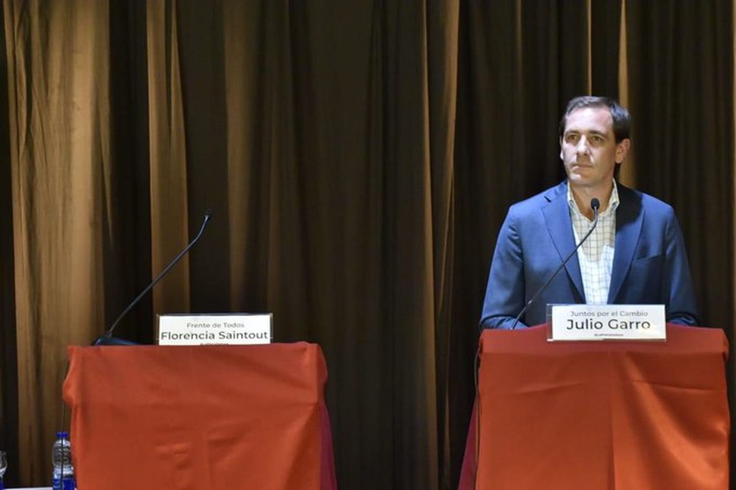 Qué dijo Saintout, la postulante de "Todos", tras faltar al debate de candidatos en La Plata