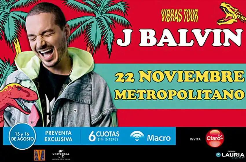 Banco Macro, sponsor exclusivo de JBalvin en Rosario