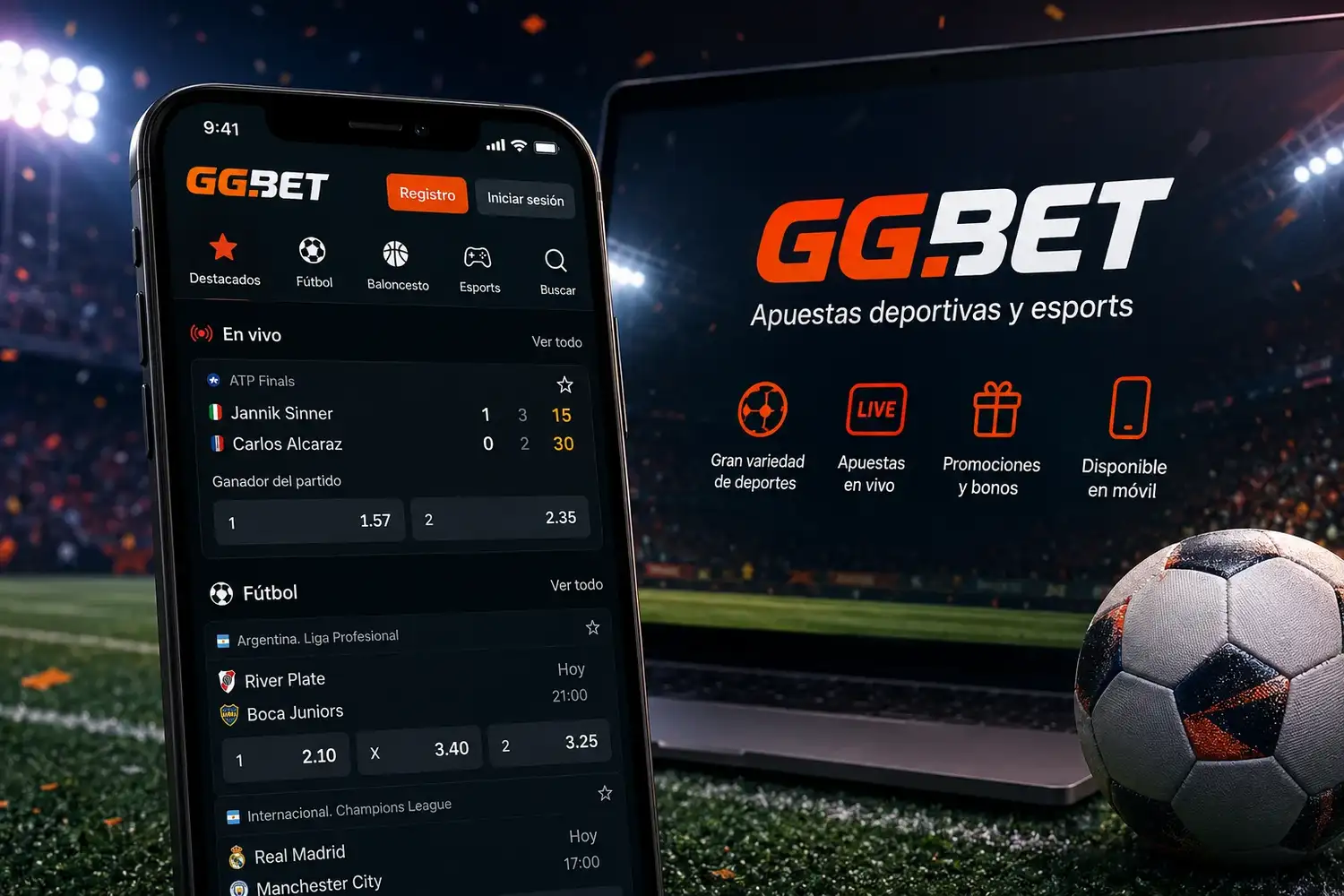 Apuestas deportivas en Argentina: qué hace destacar a GGBet