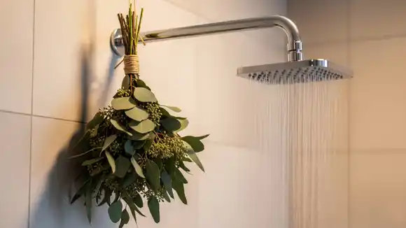 No es solo decoración: los beneficios de colgar eucalipto en la ducha