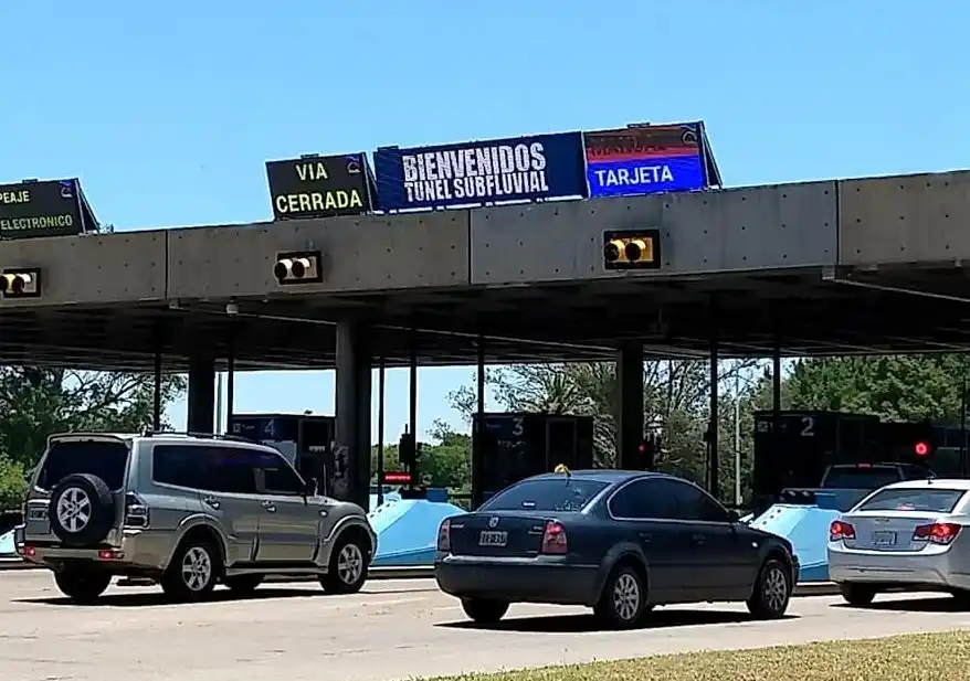 Desde el 1º de enero aumentan tarifas para cruzar el túnel subfluvial