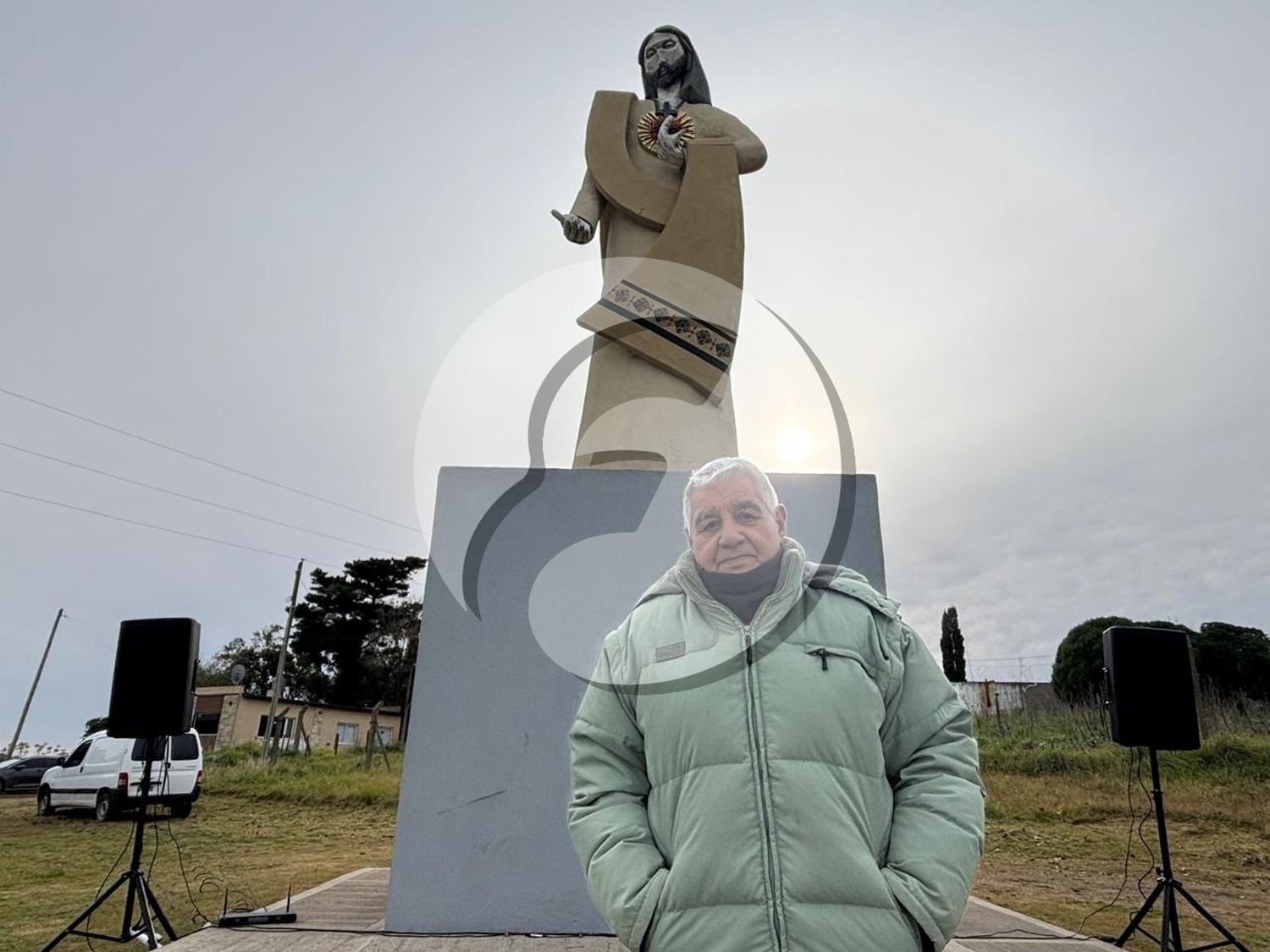 Se cumplió el primer aniversario del monumento al Sagrado Corazón de Jesús