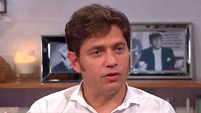 "Lo que haiga": Kicillof conjugó mal un verbo en televisión y se hizo viral en las redes sociales