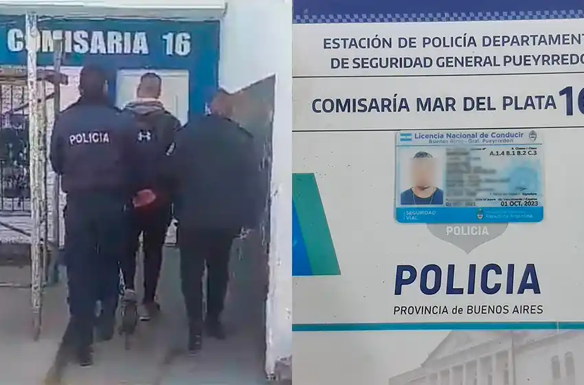 Intentó renovar la licencia de conducir con una trucha