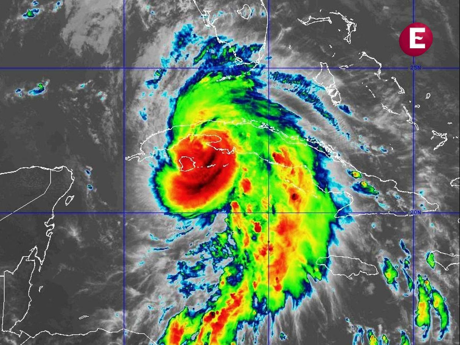 HURACÁN RAFAEL alcanza categoría 3 y toca Cuba (+Detalles)