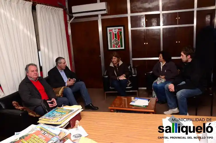 Salliqueló: Hernández recibió a referentes de INTA de General Villegas