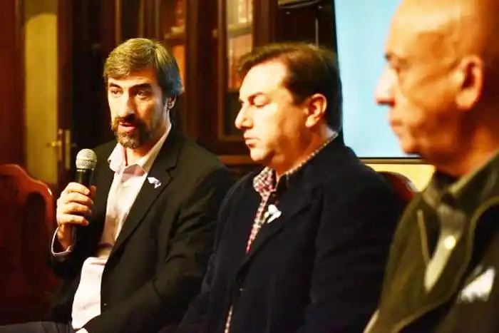 La historia de Fernando Jaime  y el hundimiento del Belgrano fue presentada en Diputados