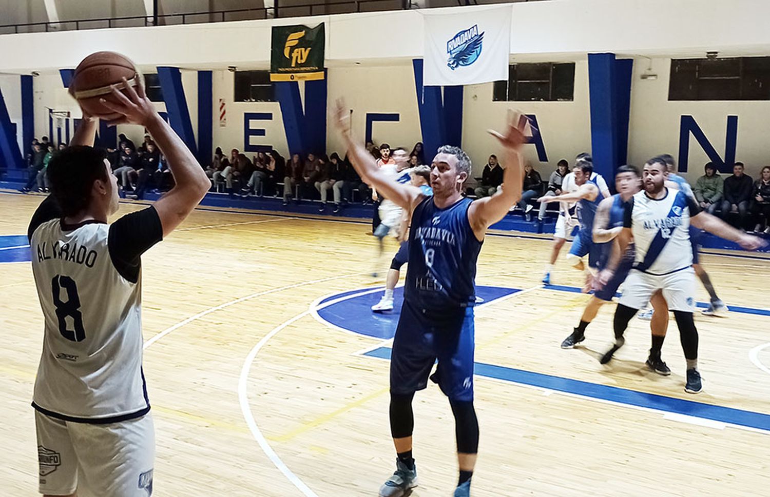 Contundente victoria de Rivadavia ante Alvarado por la AMB