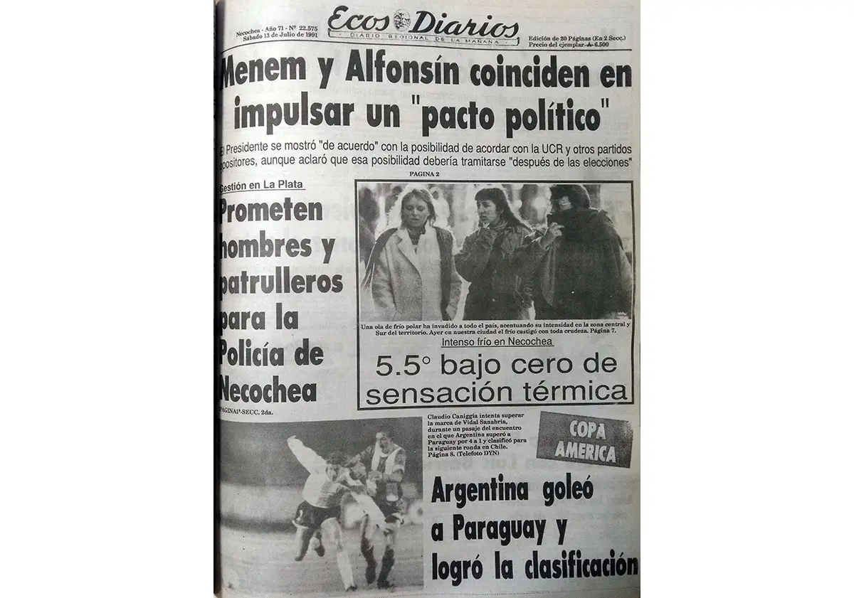 Sábado 13 de julio de 1991