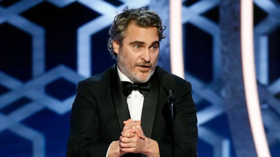 Fuerte discurso de Joaquín Phoenix en los Globo de Oro