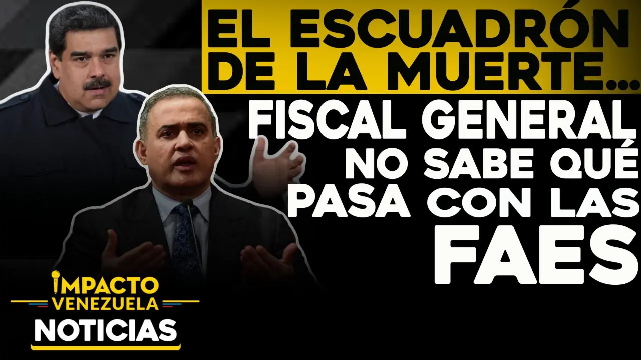 «Las FAES son el escuadrón que sigue imponiendo terror y muerte»: Provea a Tarek William Saab