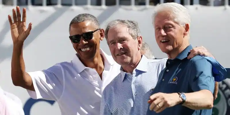 Obama, Bush y Clinton listos para vacunarse en público contra el COVID-19