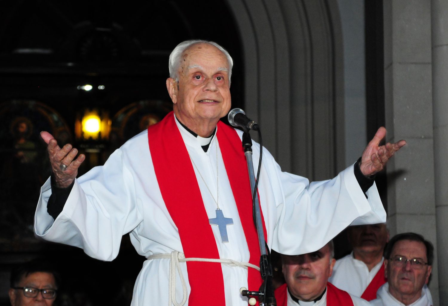 La grey católica despidió al obispo emérito de Azul Emilio Bianchi di Cárcano