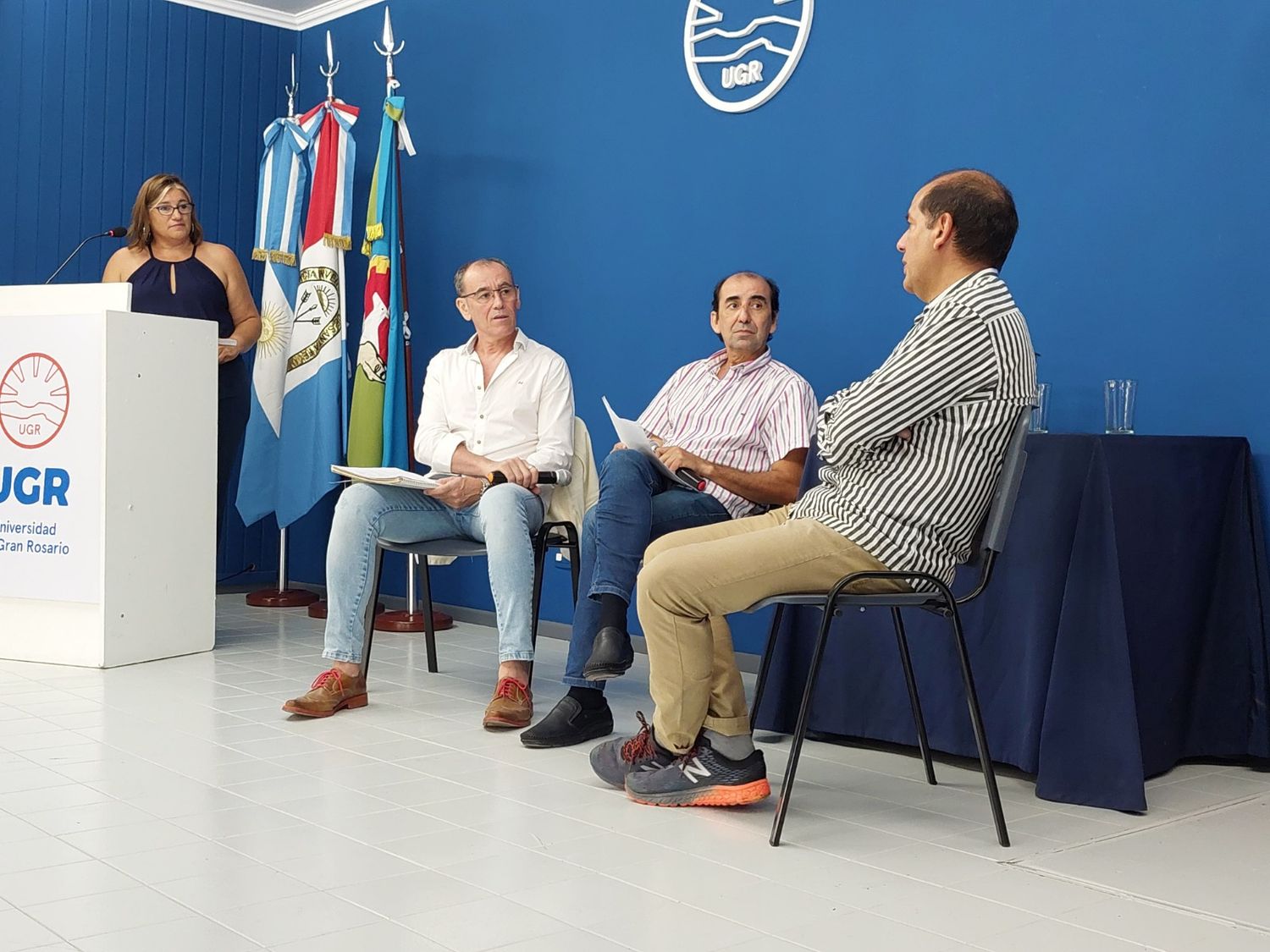 Emotiva charla de Antonio Silio, gloria del atletismo argentino