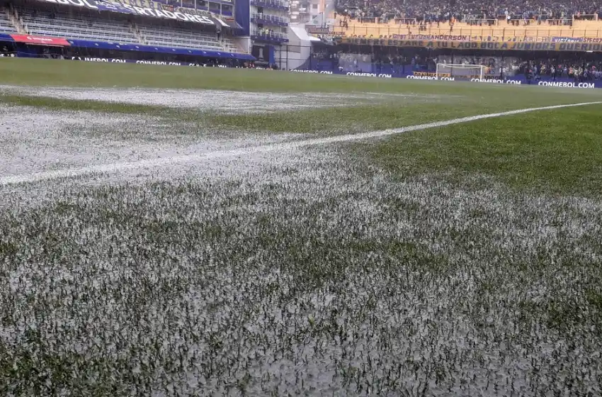Se suspendió la final entre Boca y River por el mal clima