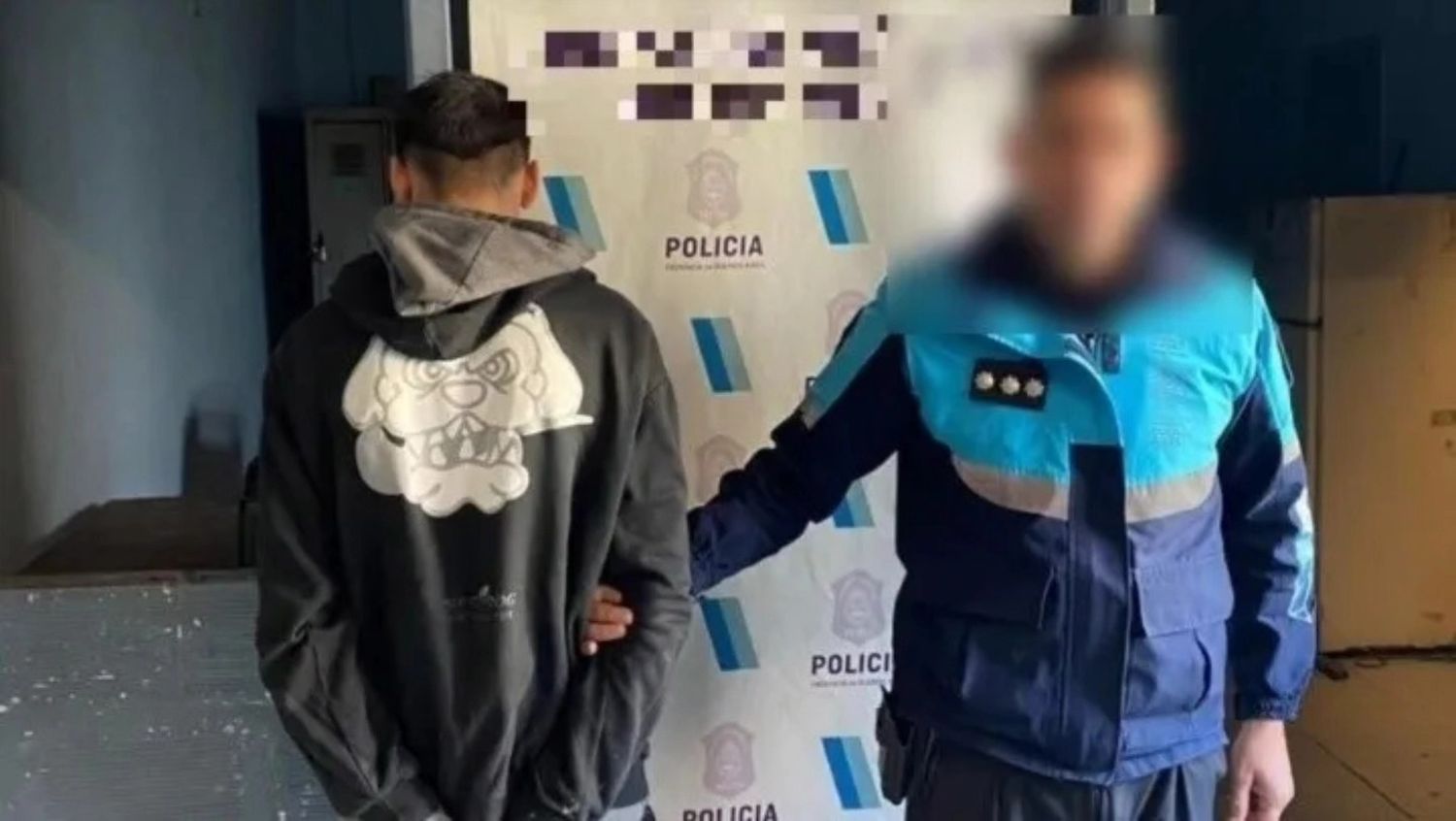 El adolescente fue detenido