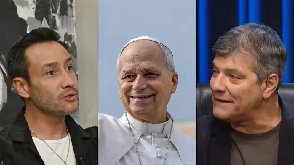 Luciano Pereyra discutió con Mario Pergolini por la canción que le cantará al Papa