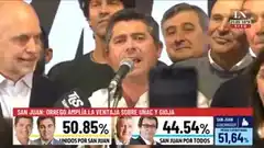 Elecciones en San Juan:  triunfo de Juntos por el Cambio le arrebató la Gobernación al PJ