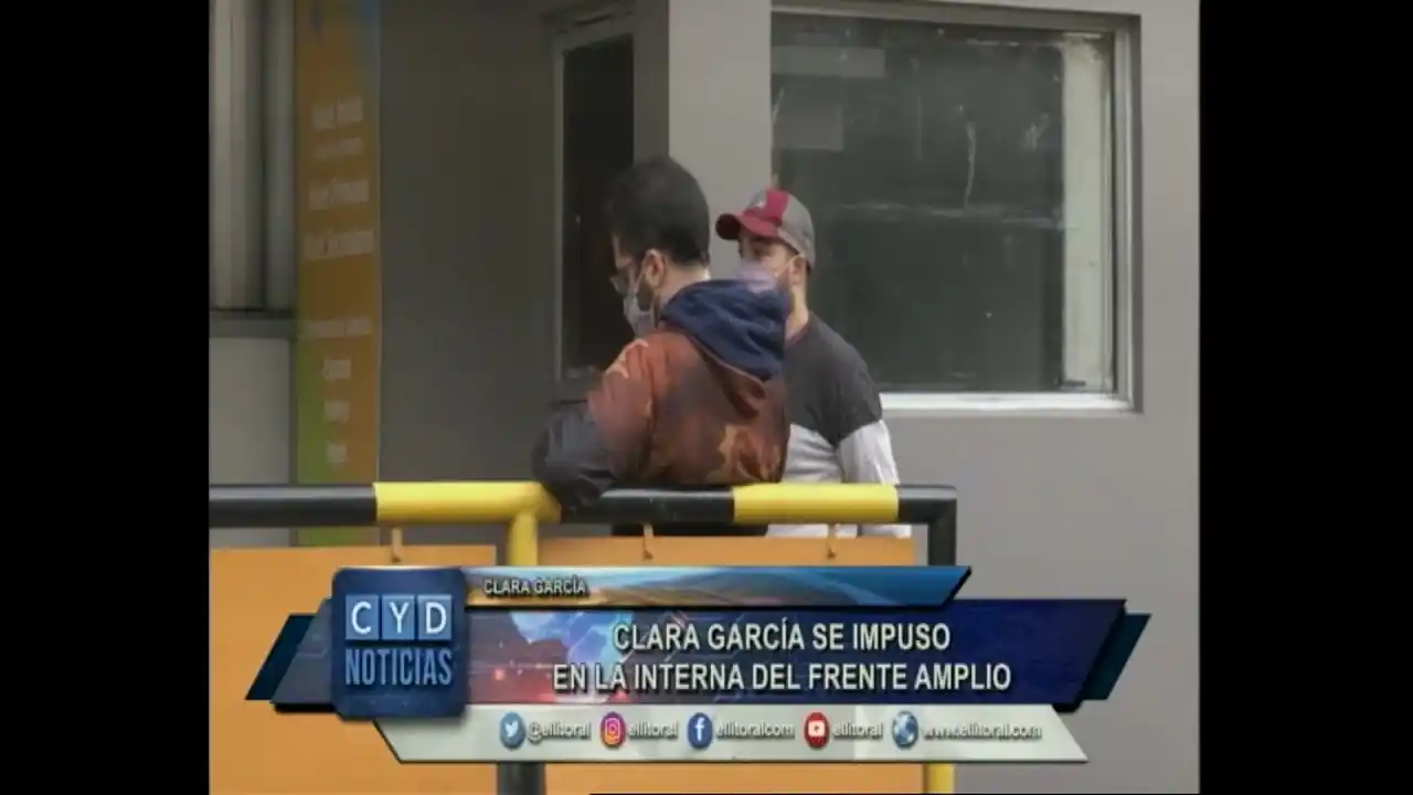 Clara García se impuso en la interna del Frente Amplio