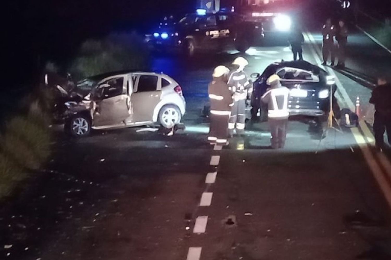 Un violento accidente en Ruta 8 dejó saldo fatal: al menos dos fallecidos