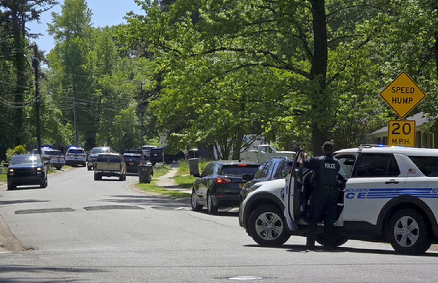 Multiple law enforcement officers were shot Monday, April 29, 2024, in east Charlotte, N.C.