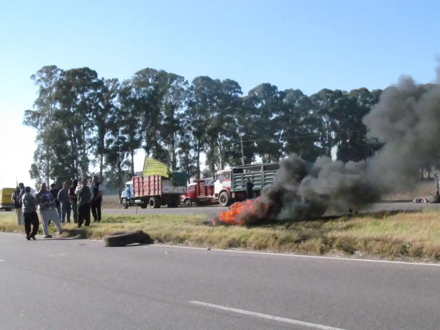 Desabastecimiento en la Provincia por paro de transportistas