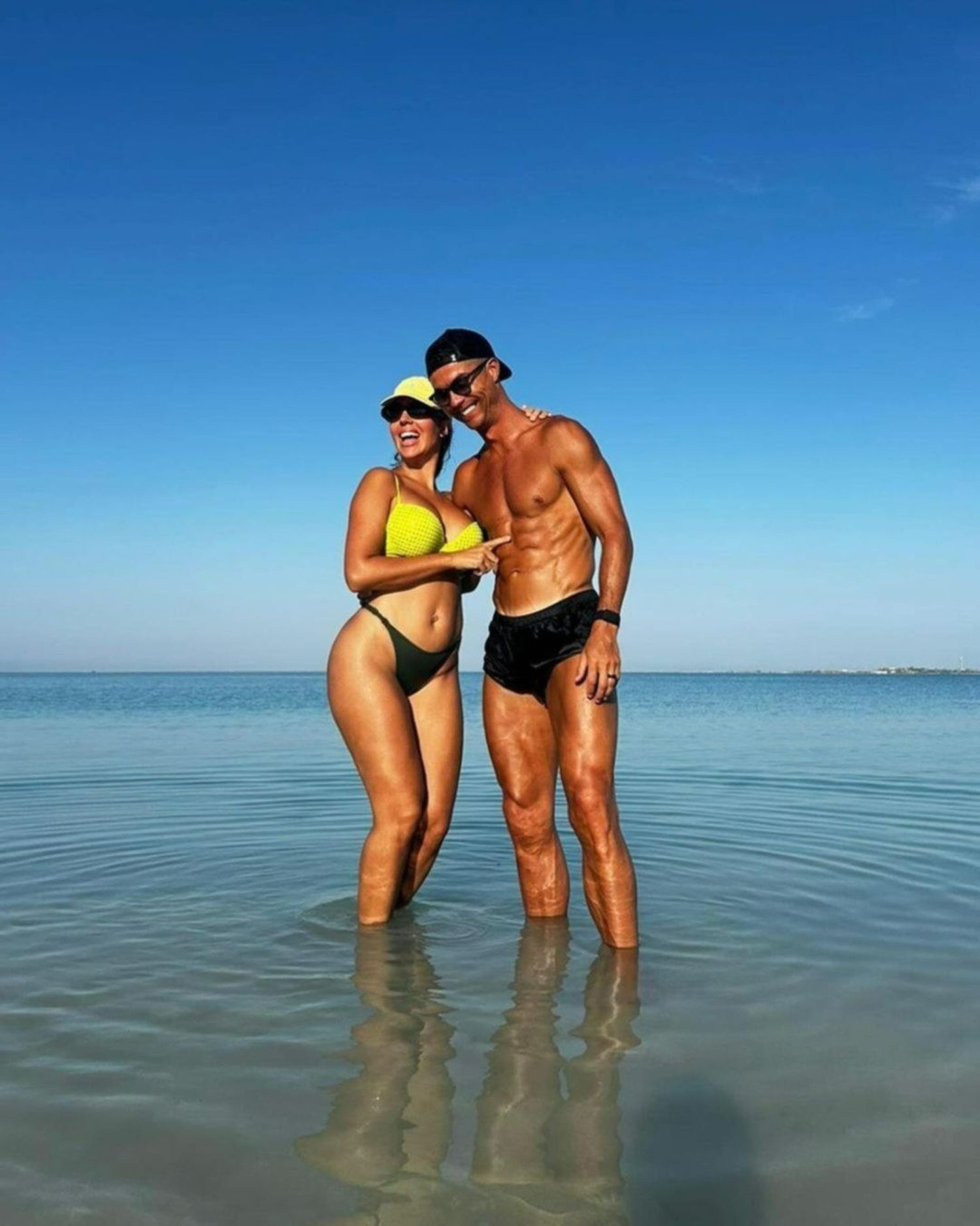 Vacaciones de lujo en el Mar Rojo: Cristiano Ronaldo y Georgina Rodríguez